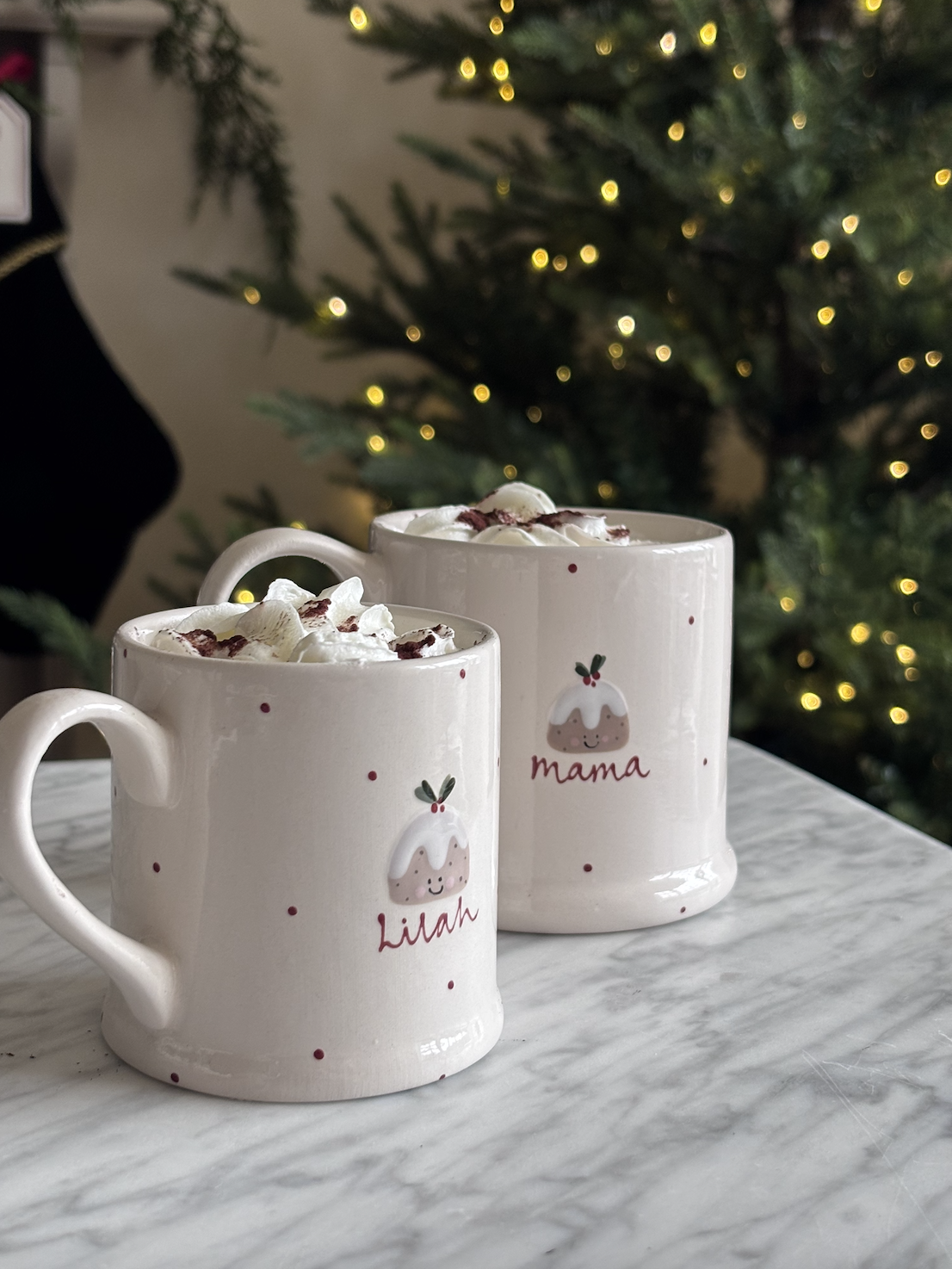 Personalised Pudding Mugs
