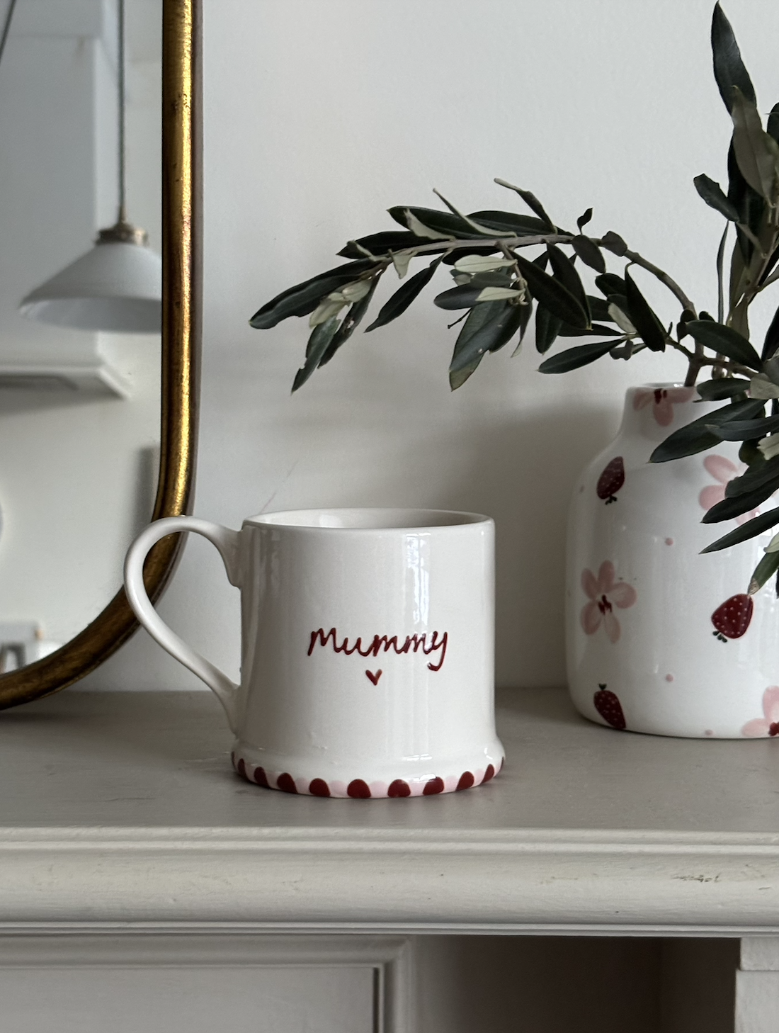 Pretty in Pink PERSONALISED Country Mug