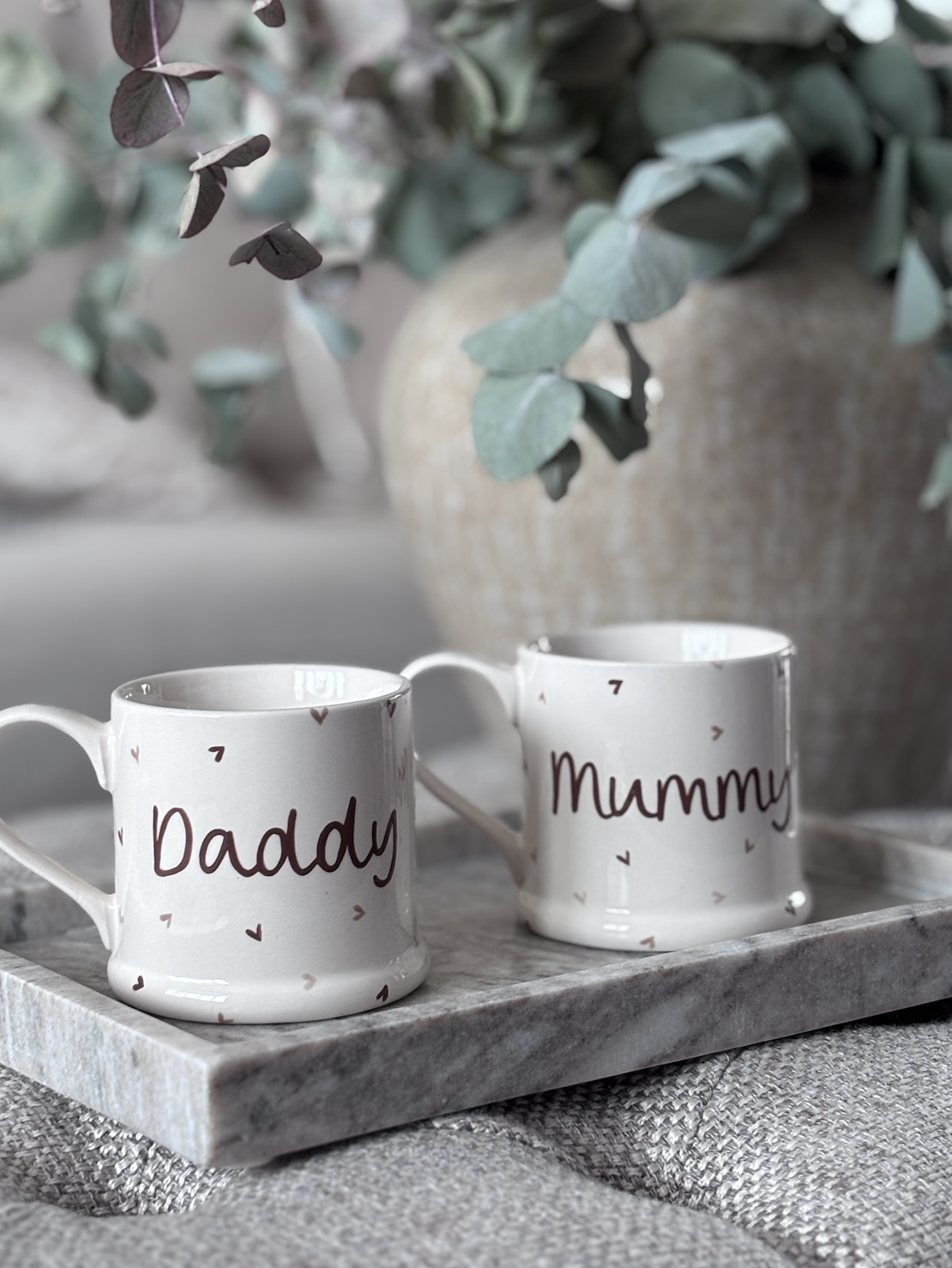Little 'Latte' Love Heart Personalised Mugs