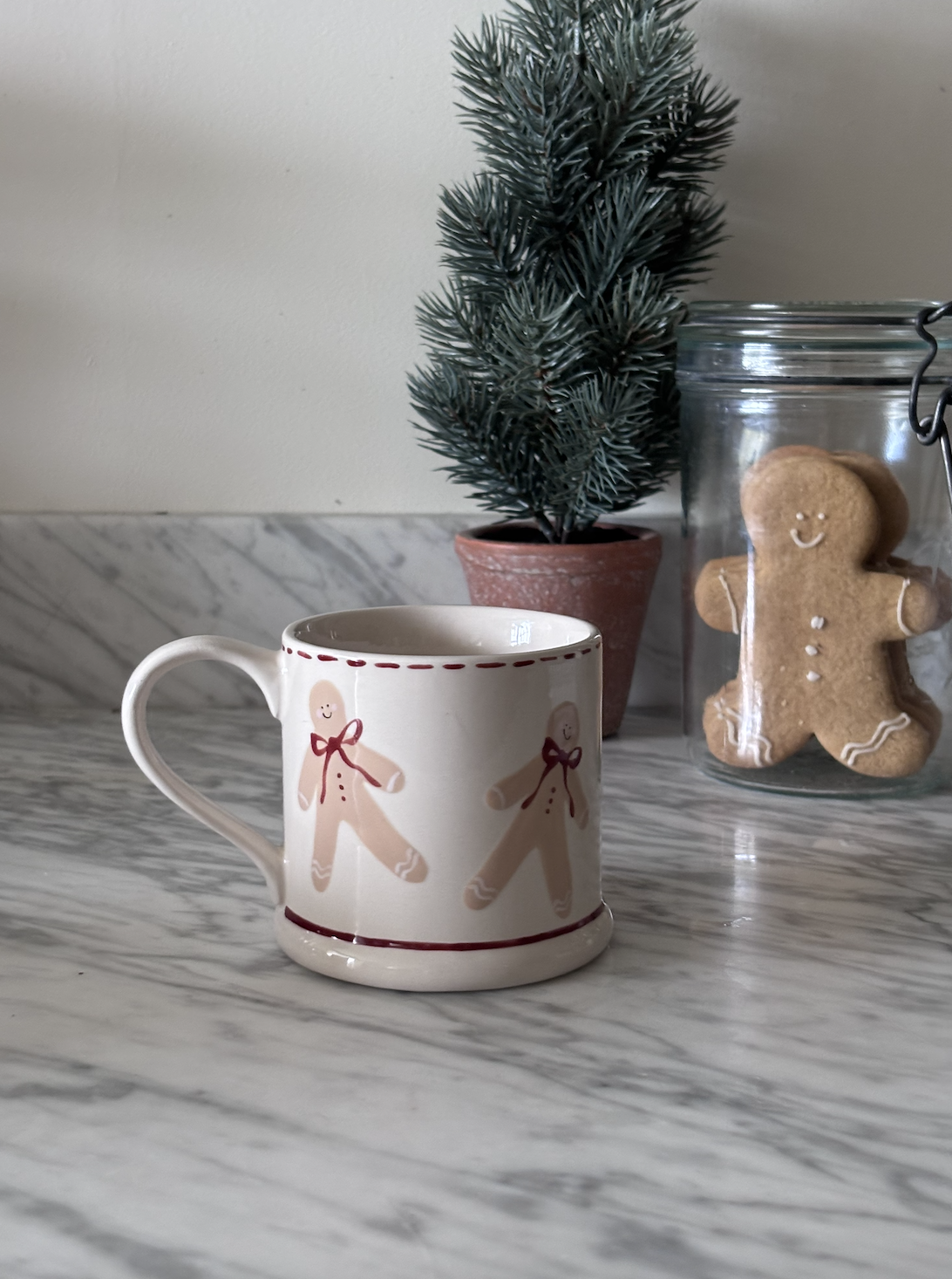 Dancing Gingerbread Country Mug