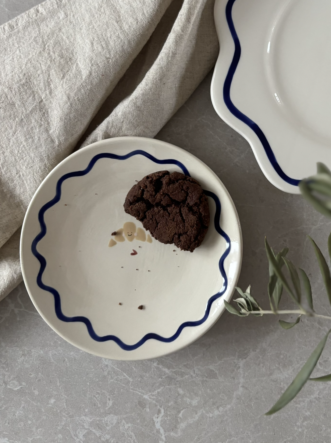 Croissant Club Treat Plate 13cm