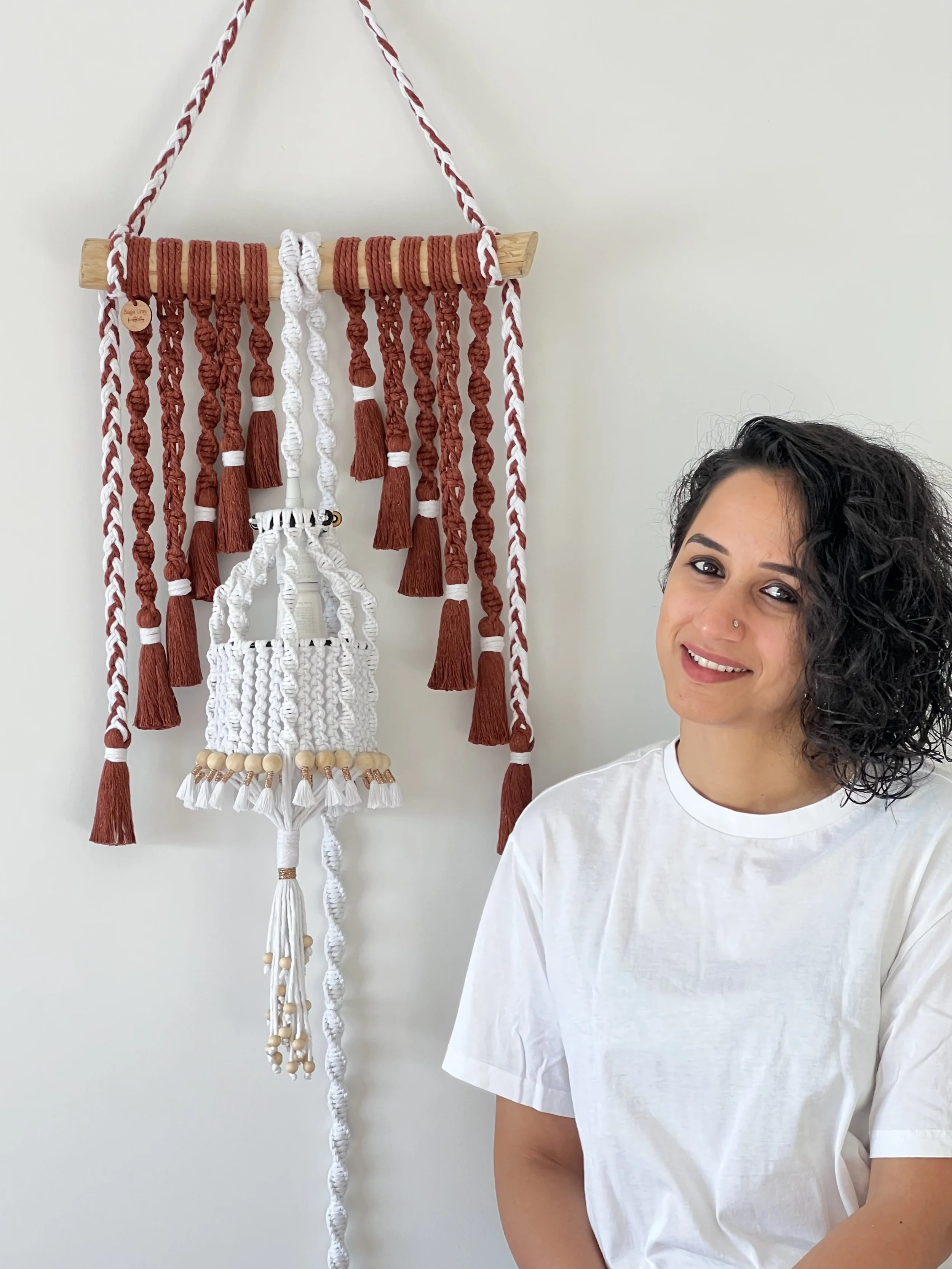 LANTERN Wall hanging (One-of-a-kind)