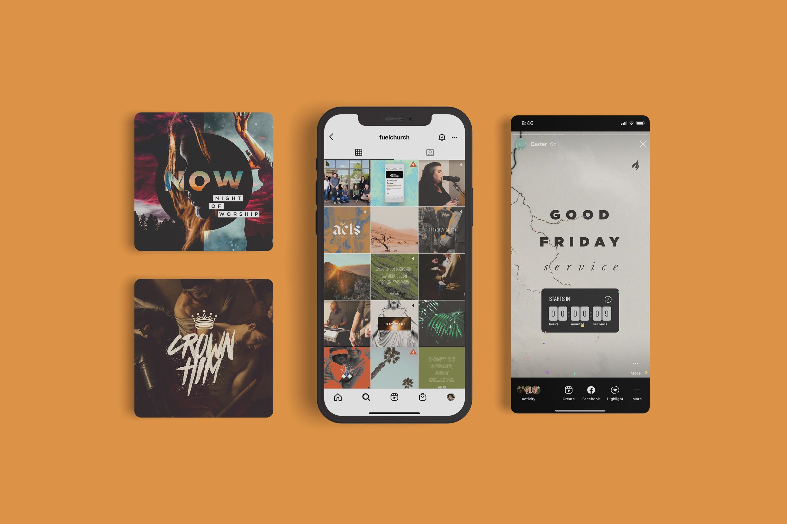Social Media Development for Fuel Church