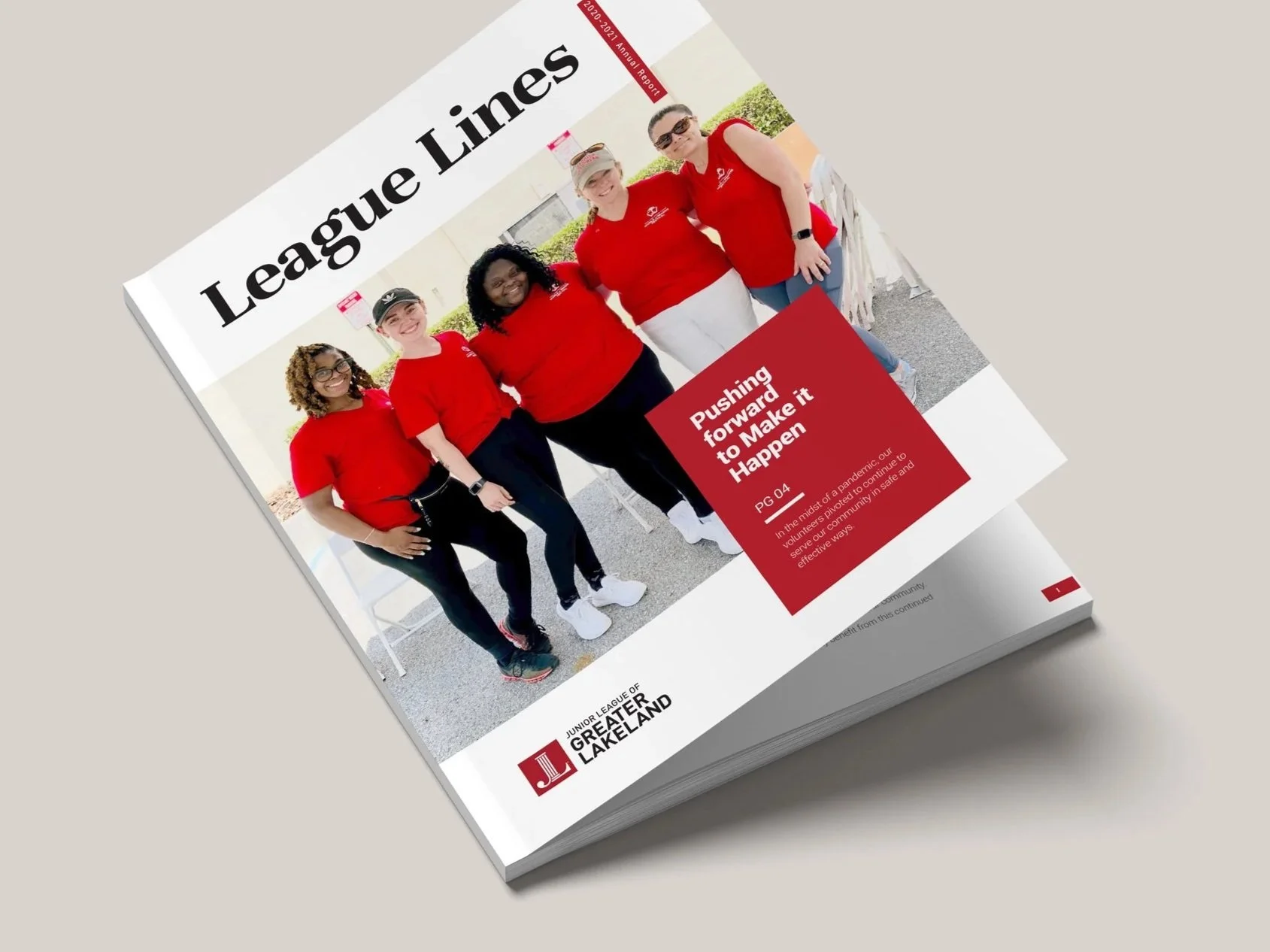 A Refreshed Annual Report for The Junior League