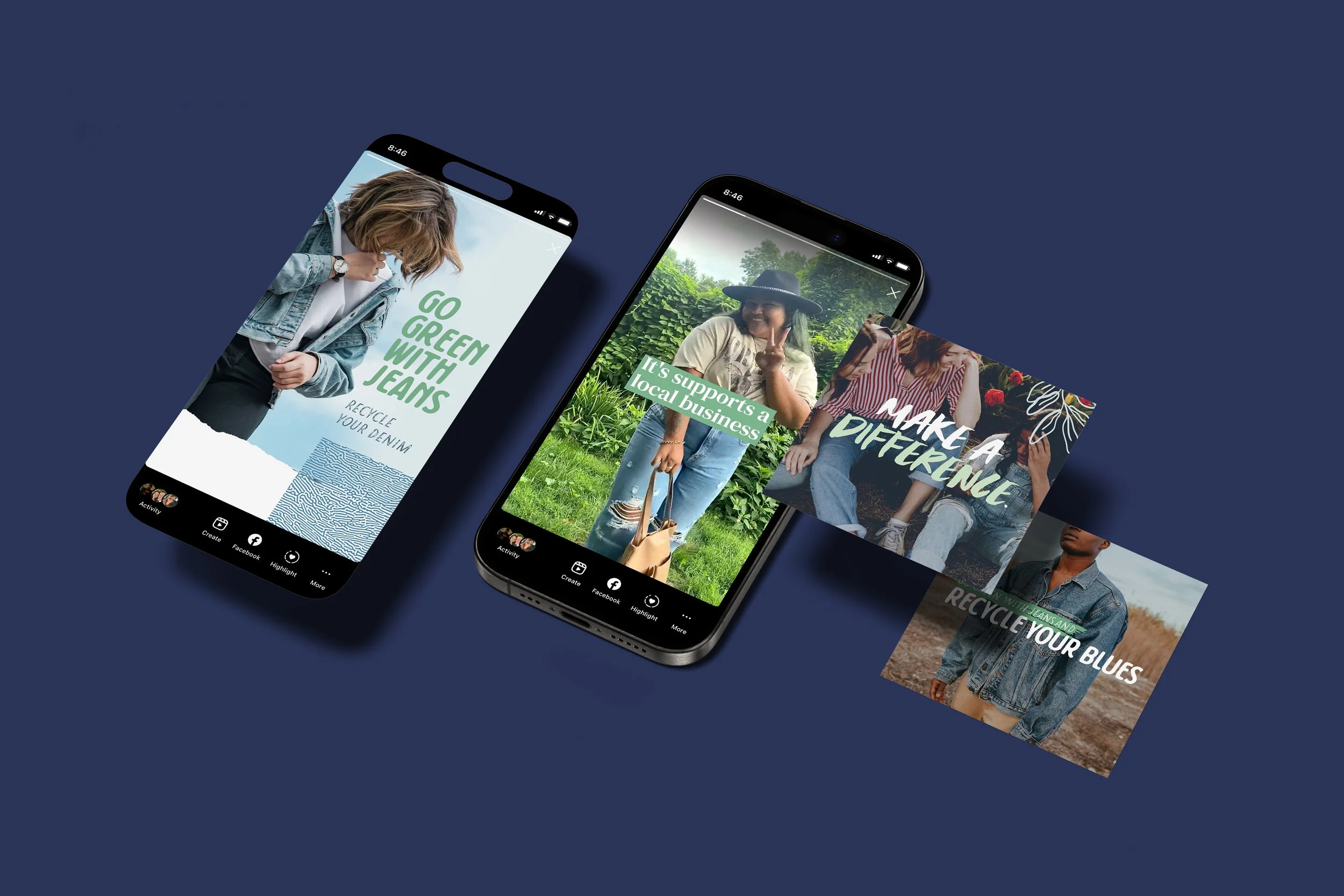 A Sustainable Denim Campaign for Plato’s Closet