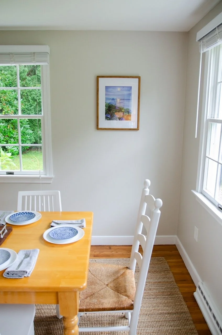 Local art featured in every room!