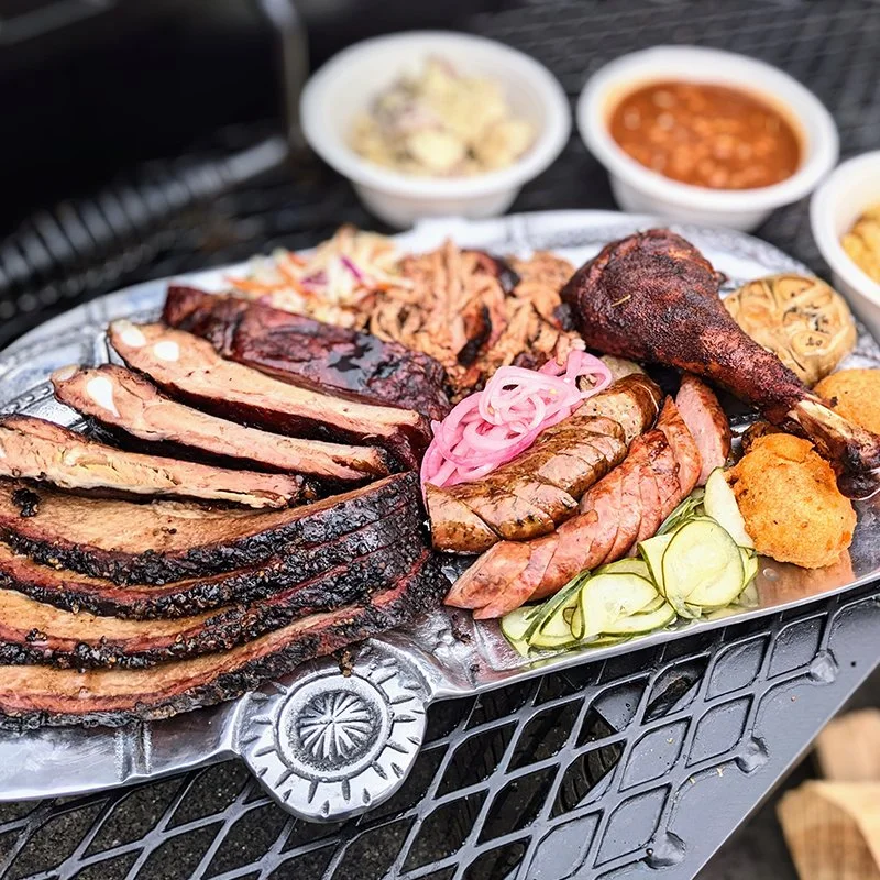 Custom BBQ Platter with Sides