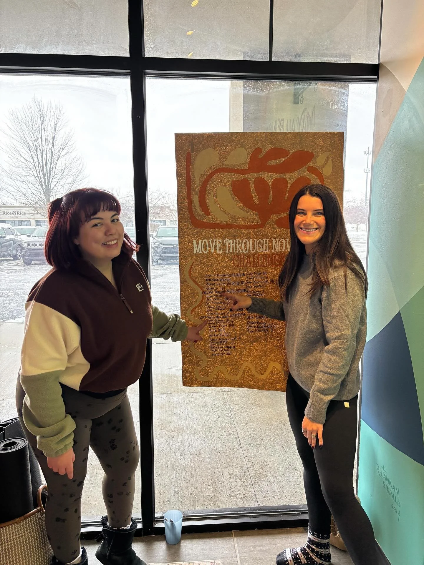 Our Move Through November Challenge was a success! 🍂 

Congratulations to our winners: Cassie Y. &amp; Malia H.G.!! Your dedication is so admirable, and we had so much fun with you this month! 

We are so proud of everyone who participated and hope 