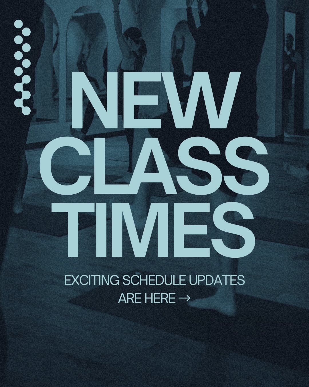 Schedule updates are officially live ✨ New Power Vinyasa times, expanded lunch break flows, and Mat Pilates now offered twice a week.

Which one are you booking next?? Head to the Glofox app or nirvanayogahouse.com/schedule 🤍