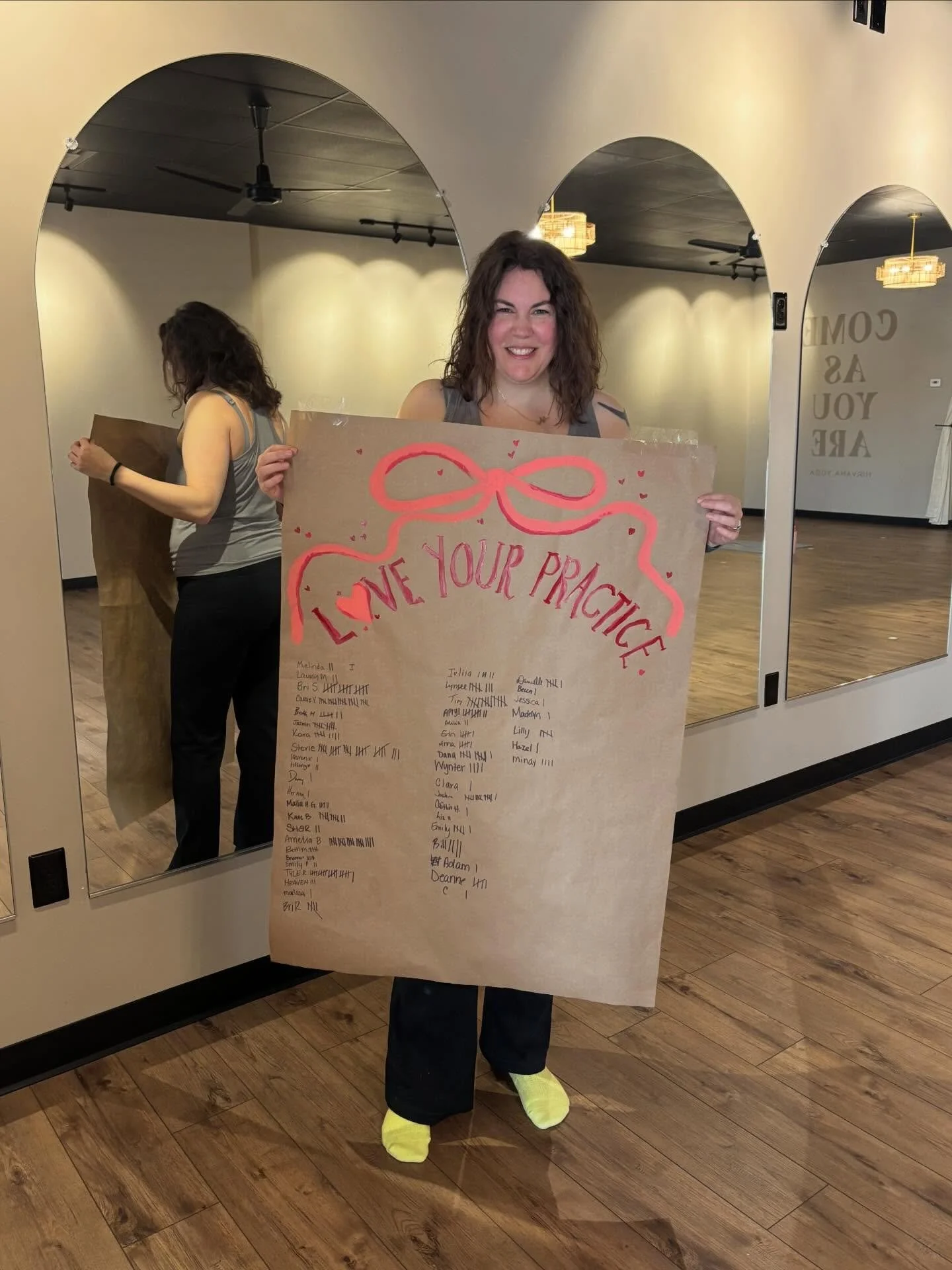 February was all about self-love and honoring your practice 💖

Huge congratulations to our Love Your Practice Challenge winner, Stevie!! We 🫶 you and your dedication!

We&rsquo;re grateful for every single person who joined in and made February fee