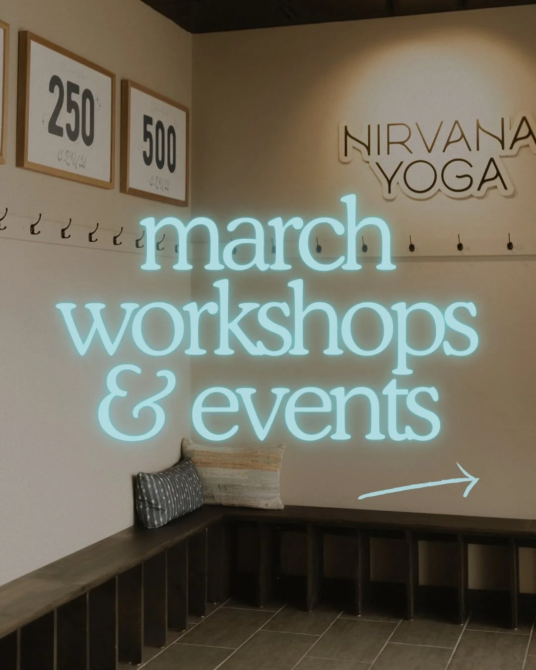 March marks another year of Nirvana 🎂 and we&rsquo;re celebrating with a month full of amazing events !!

Our birthday celebration on 3/14 will include $5 classes, raffles, a members-only appreciation class, and plenty of chances to practice togethe