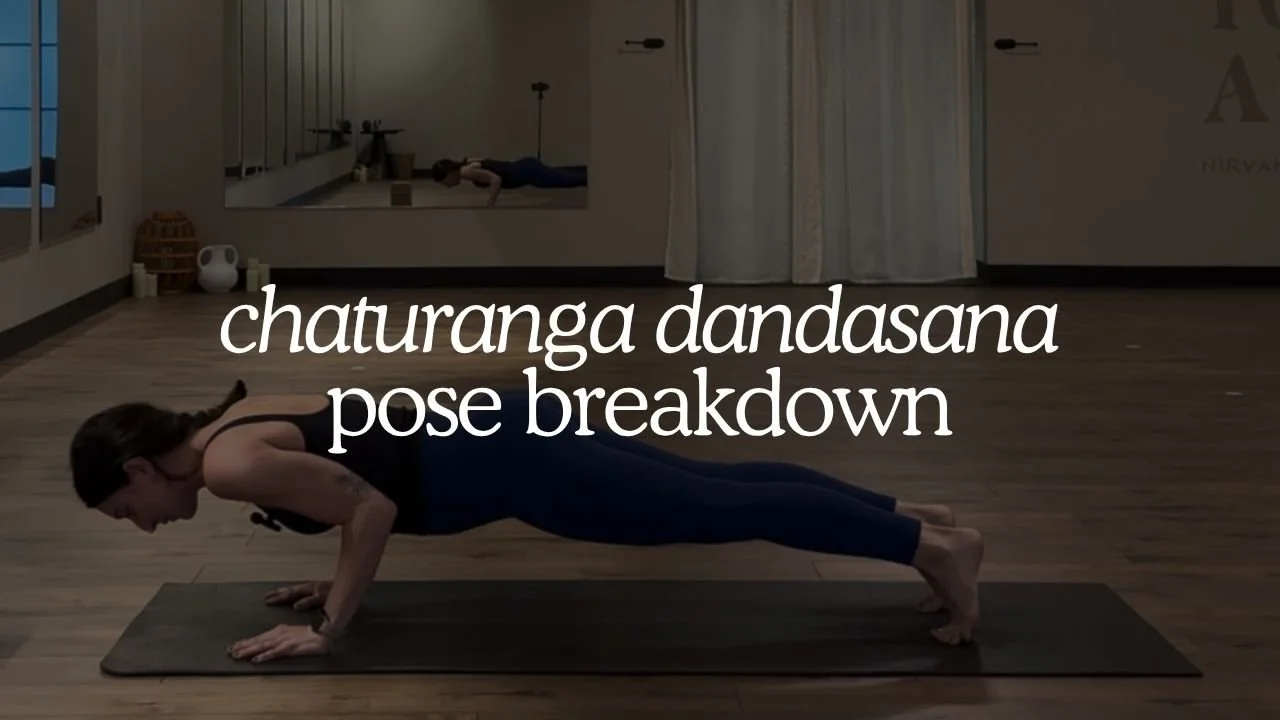Pose Breakdown: Chaturanga Dandasana
