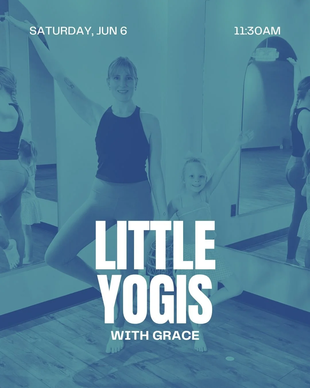 Summer is here and Little Yogis is ready for it! 🌞🌊 Join us for a fun, sun-soaked class full of movement, games, stories, and relaxation designed just for kids.

LITTLE YOGIS WORKSHOP W/ GRACE 🗓️ 
SAT, JUNE 6 @ 11:30AM

Ticket includes one adult +