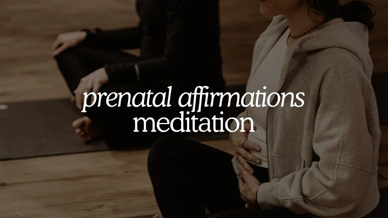 5-Min Prenatal Affirmations Meditation