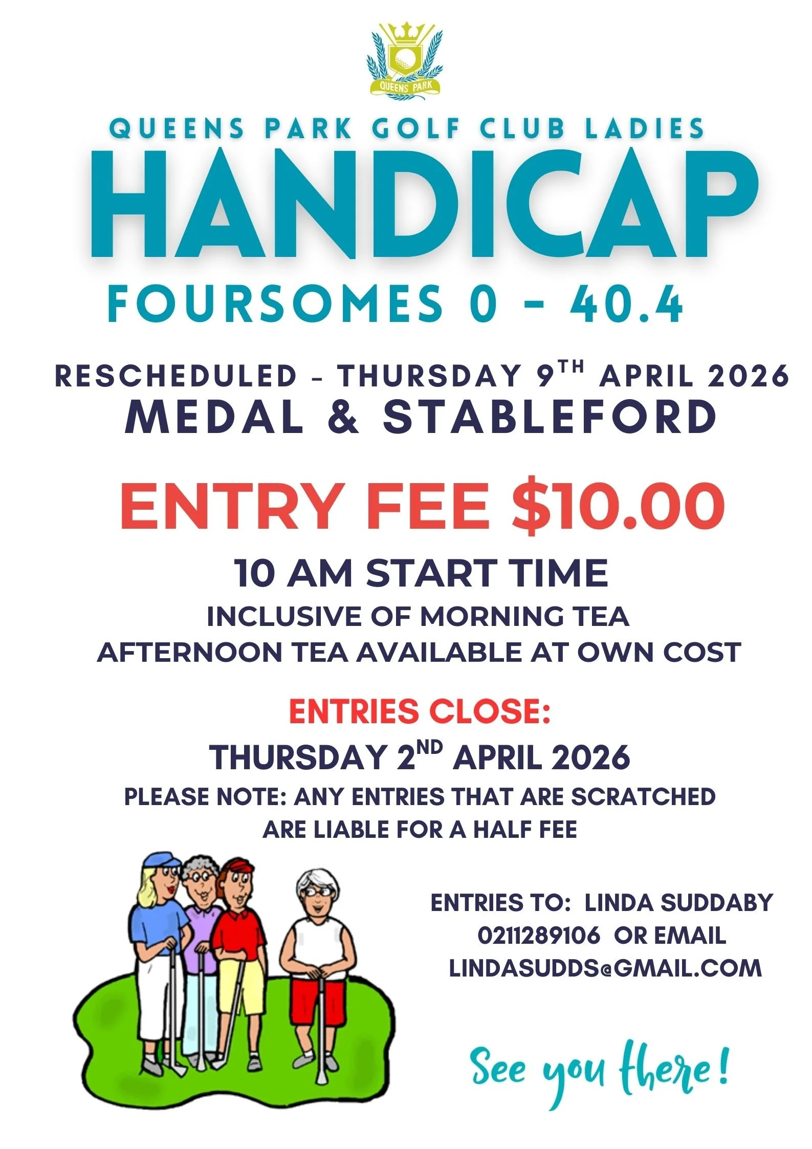Queens Park Golf Club Ladies Handicap Foursomes