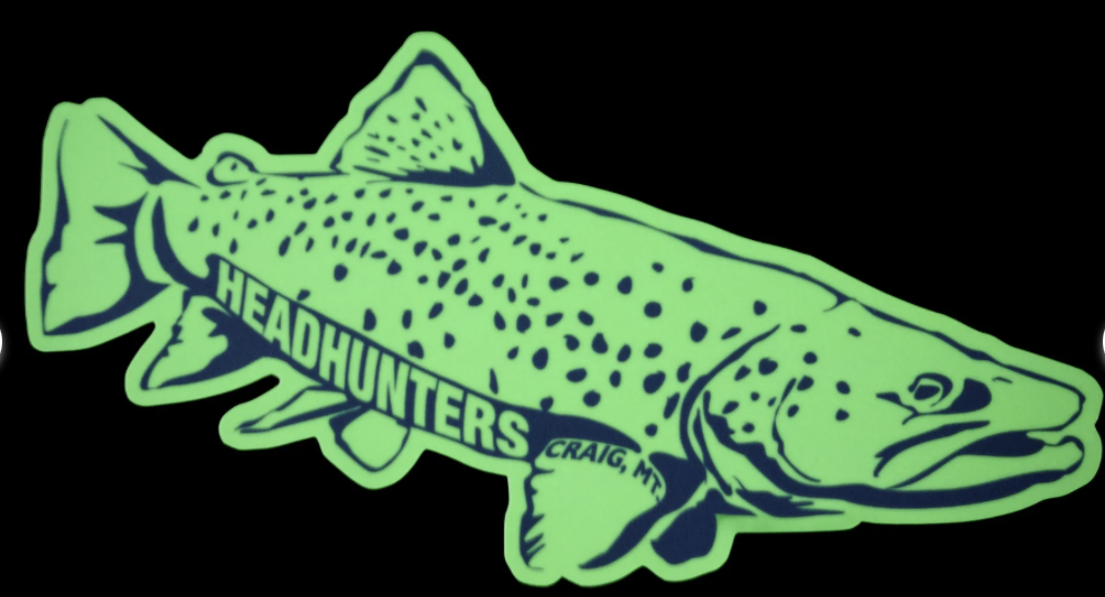 Stickers at Headhunters of Craig