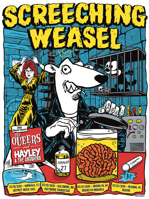 Weasel Poster April March 2026.png