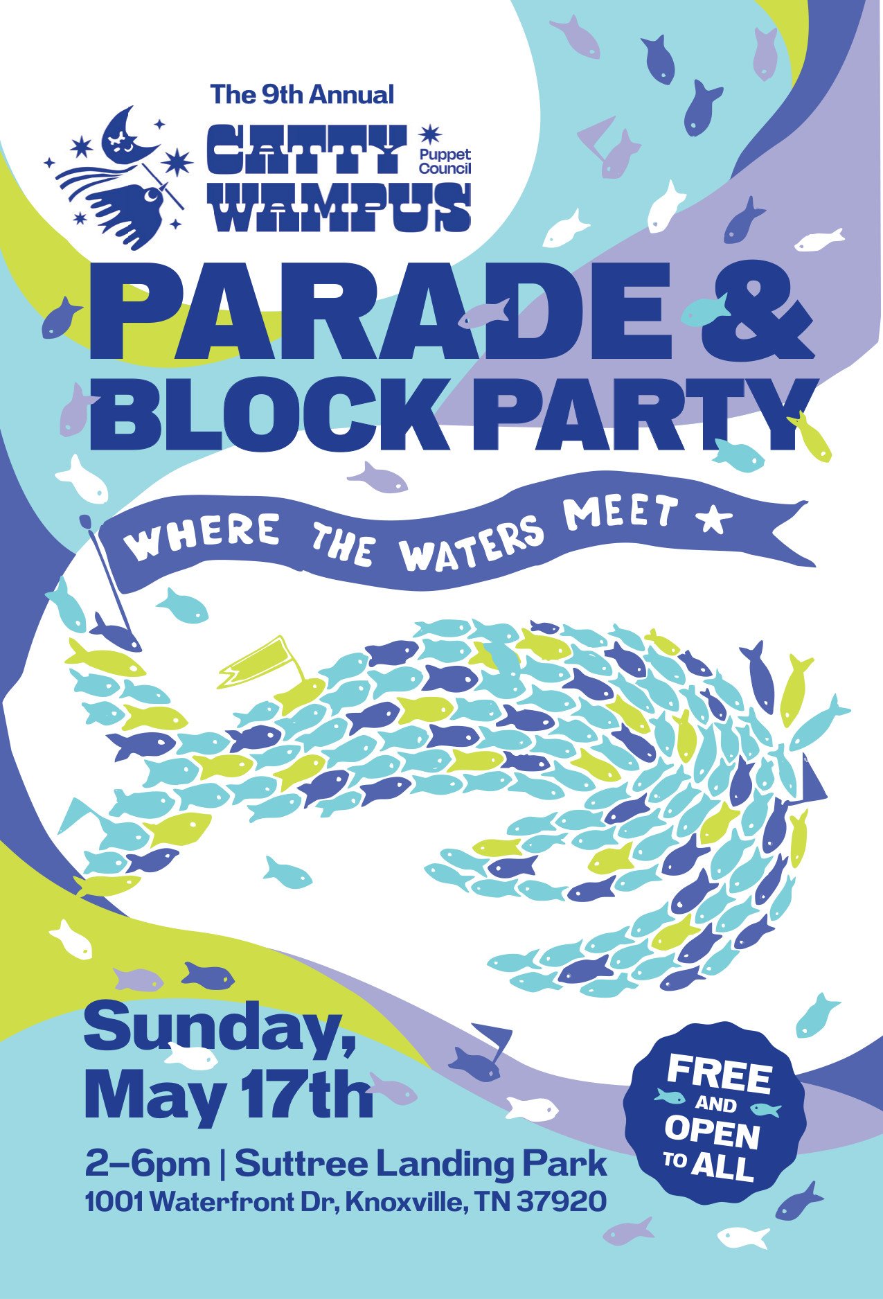 Cattywampus Parade &amp; Block Party: Where the Waters Meet