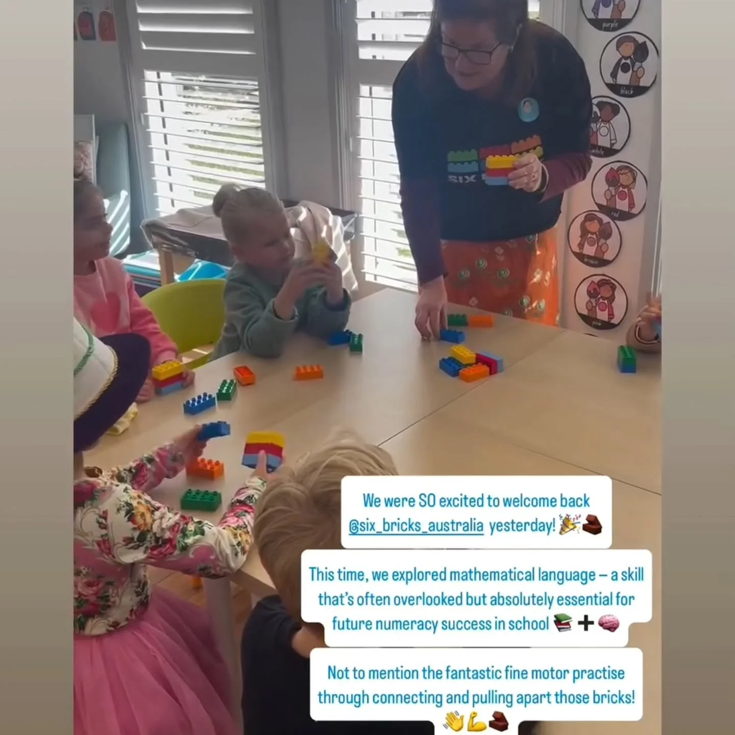 🍏I&rsquo;ve been teaching for 17 years, and I&rsquo;ve never seen a tool that builds problem-solving, persistence, and social skills this fast.
&ndash; Jennifer, Six Bricks Facilitator

All children take part in short sharp activities.
✅full engagem