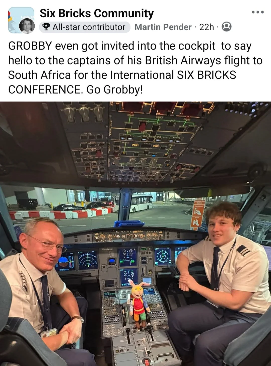 Six Bricks goes global 🌍🧱

Right now, 80 Six Bricks facilitators from across the world are gathering in Johannesburg, sharing creative ideas and celebrating learning through play.

While we couldn&rsquo;t attend this time, we&rsquo;re loving watchi