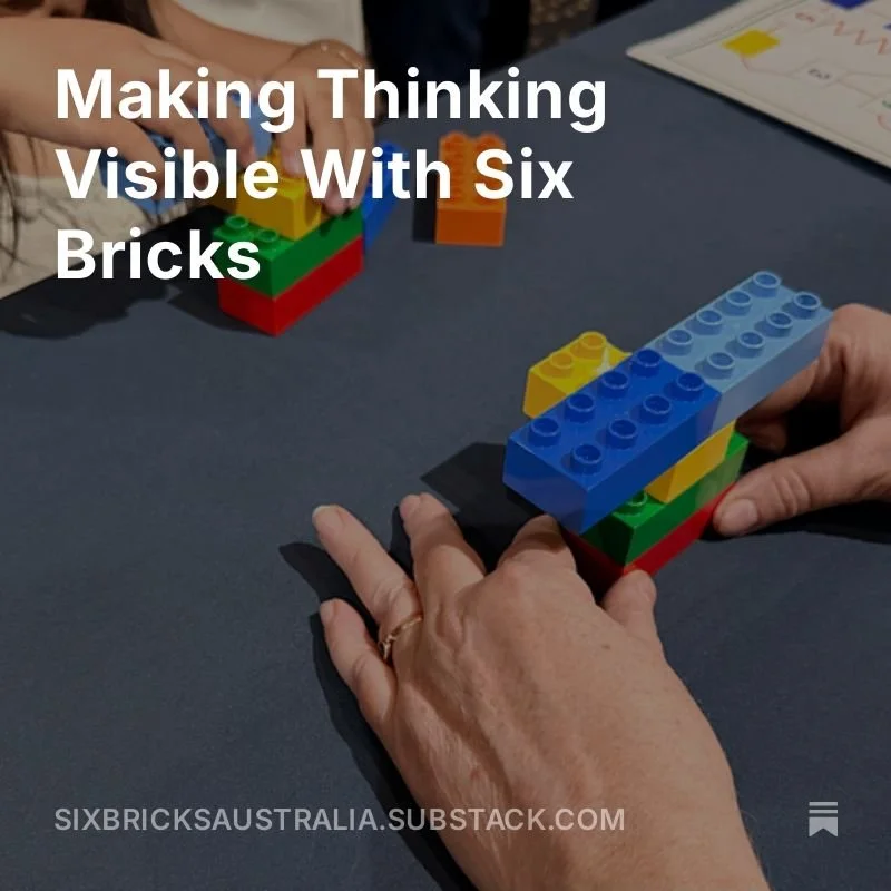 What does thinking actually look like in young children?

It&rsquo;s not always words.
It&rsquo;s the pause. The swap. The rebuild.

In this week&rsquo;s Six Bricks LOWDOWN, we explore how to recognise thinking in action&mdash;and gently support chil