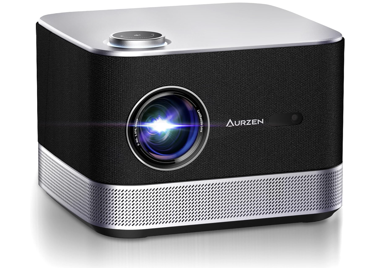 AURZEN BOOM 3 Smart Projector with WiFi and Bluetooth