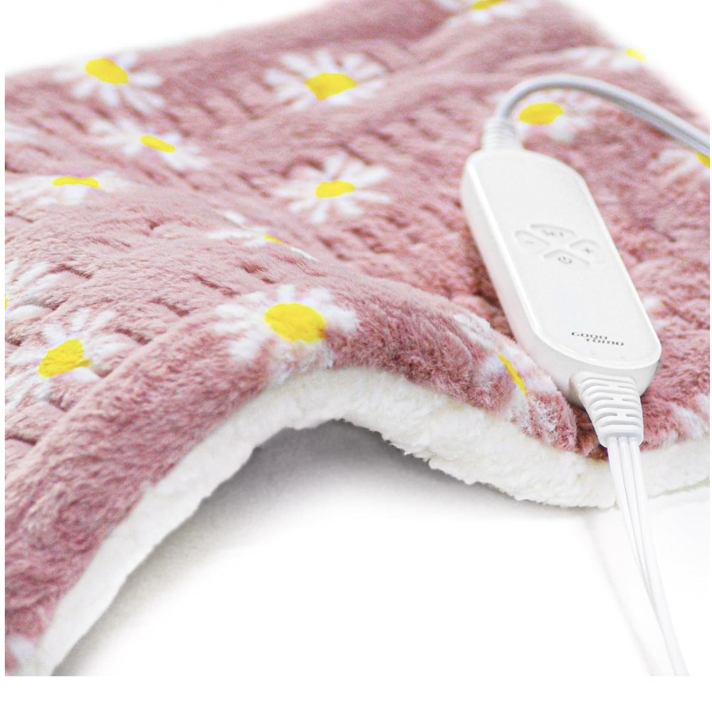 Flower Heating Pad for Back Pain Relief