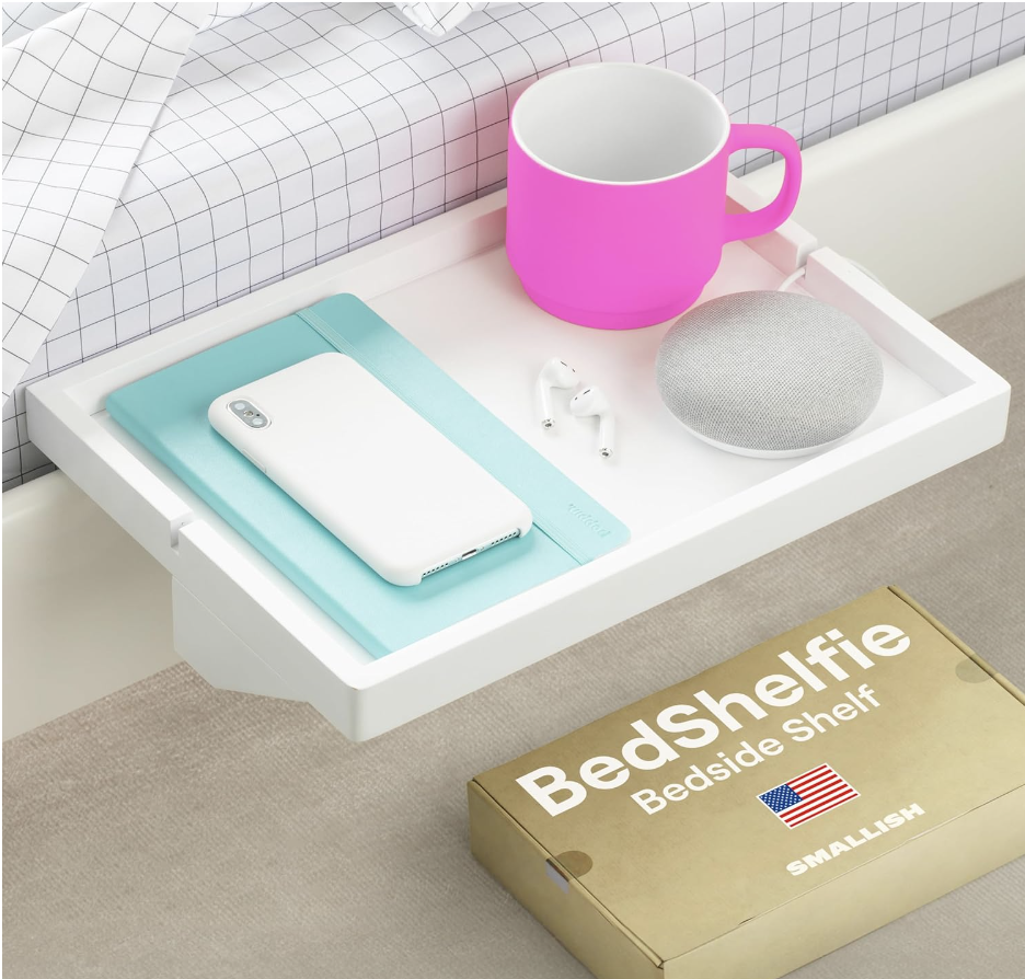  BedShelfie Bedside Shelf for Bunk Bed &amp; Top Bunk