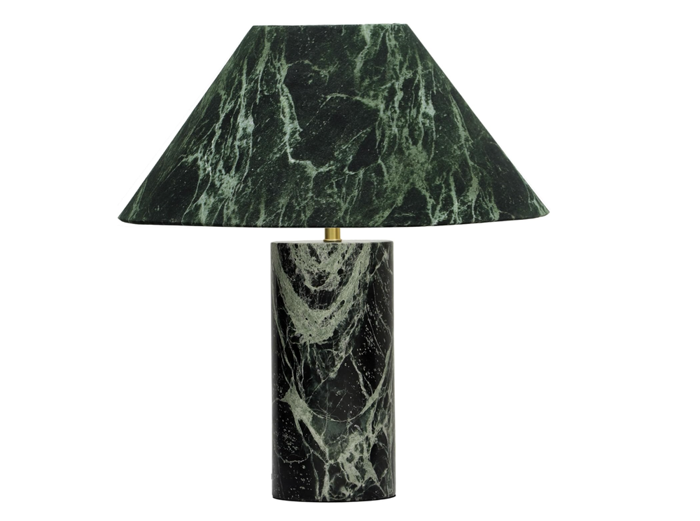  Tov Furniture Mable Spider Green Marble Table Lamp