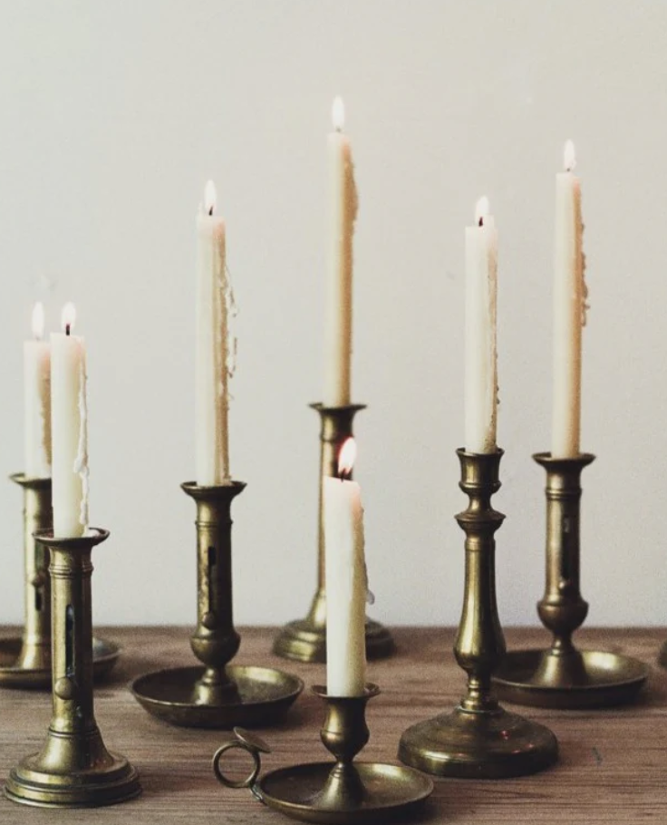 VINTAGE BRASS CANDLESTICK