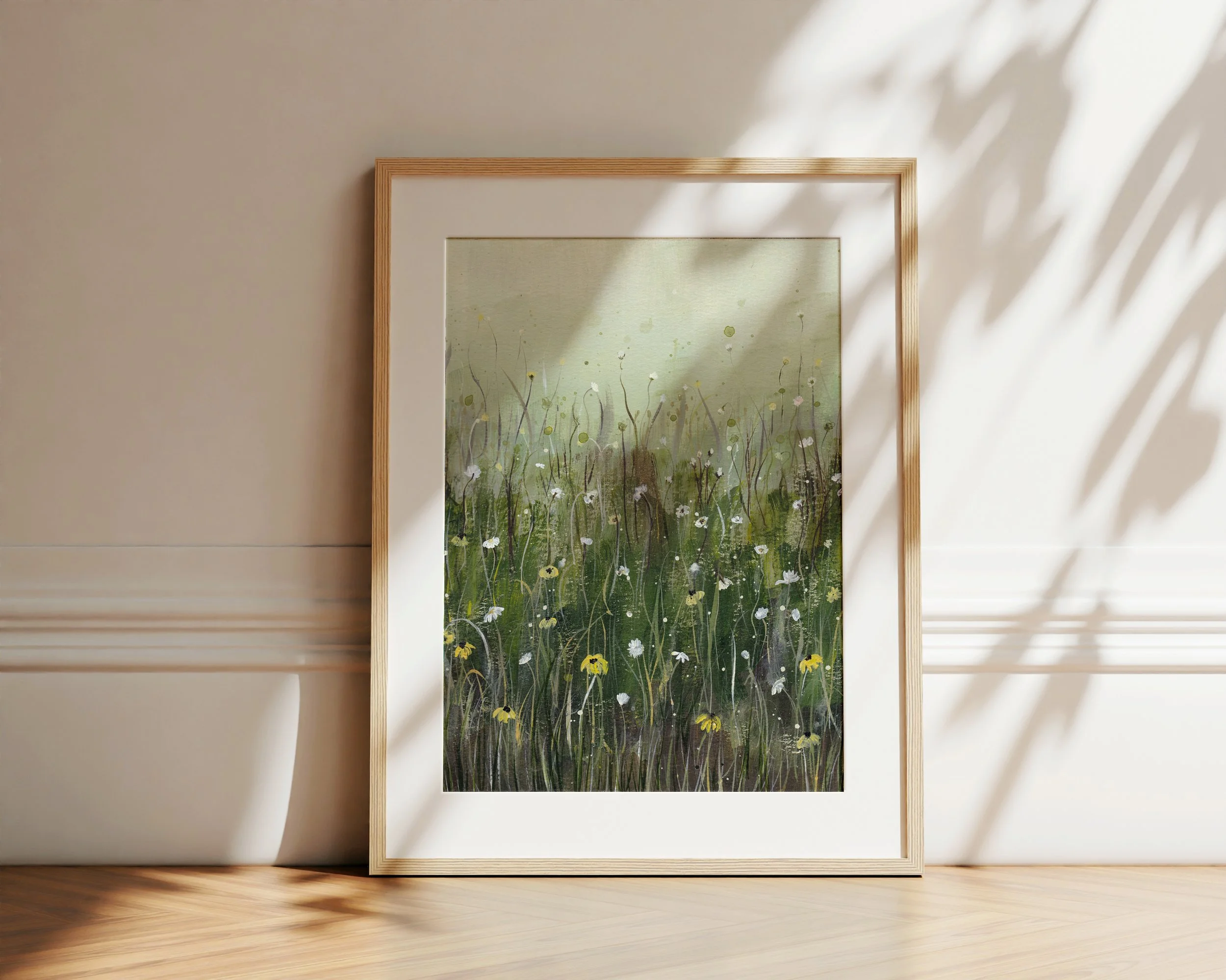 Fields of wildflowers