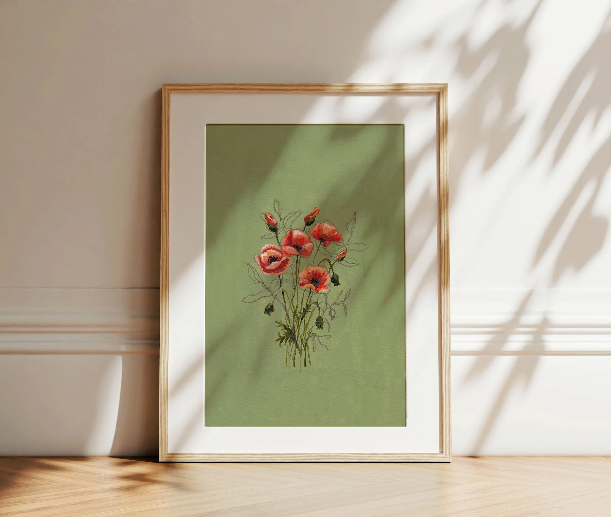 Red Poppies: Mini