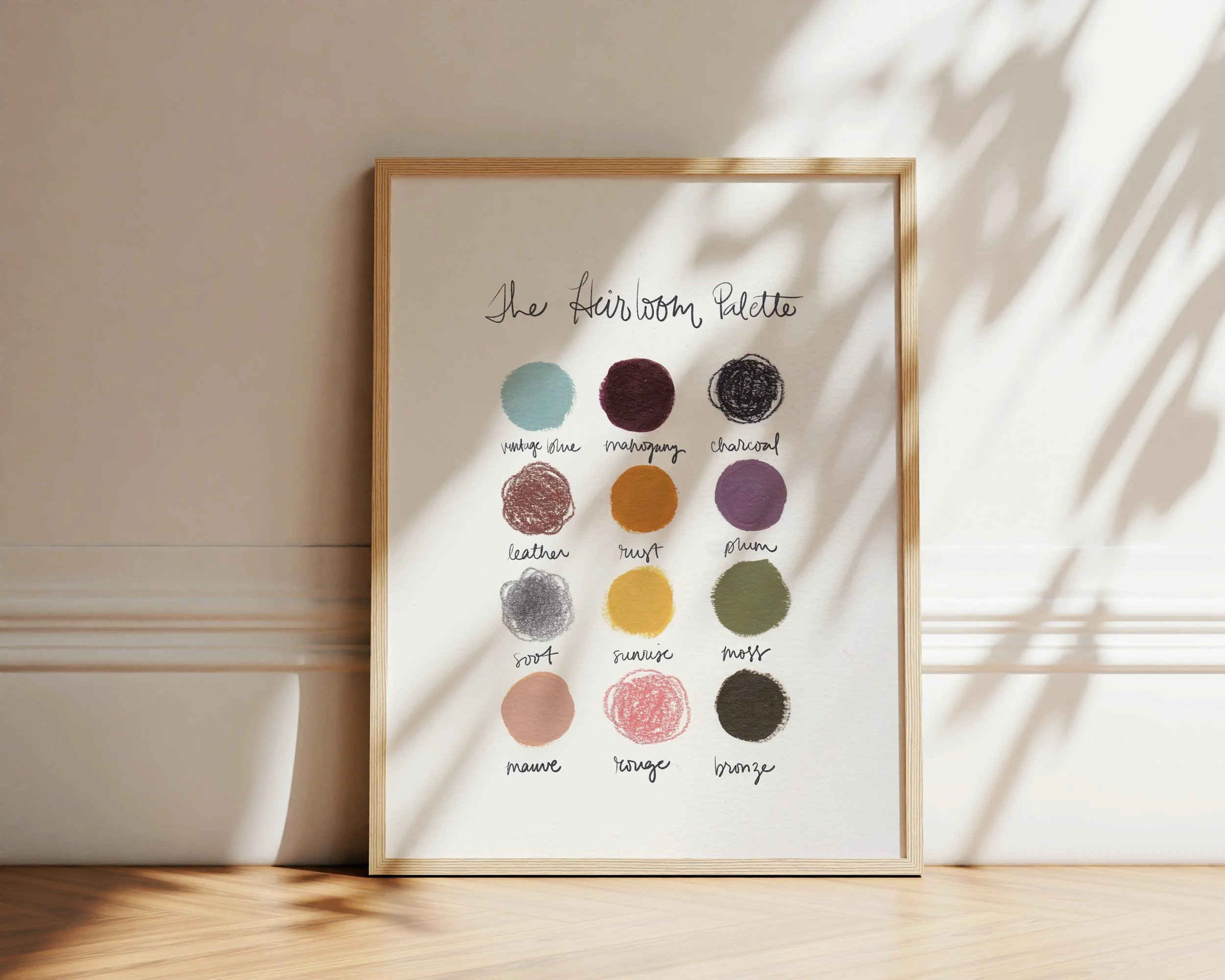 The Heirloom Palette