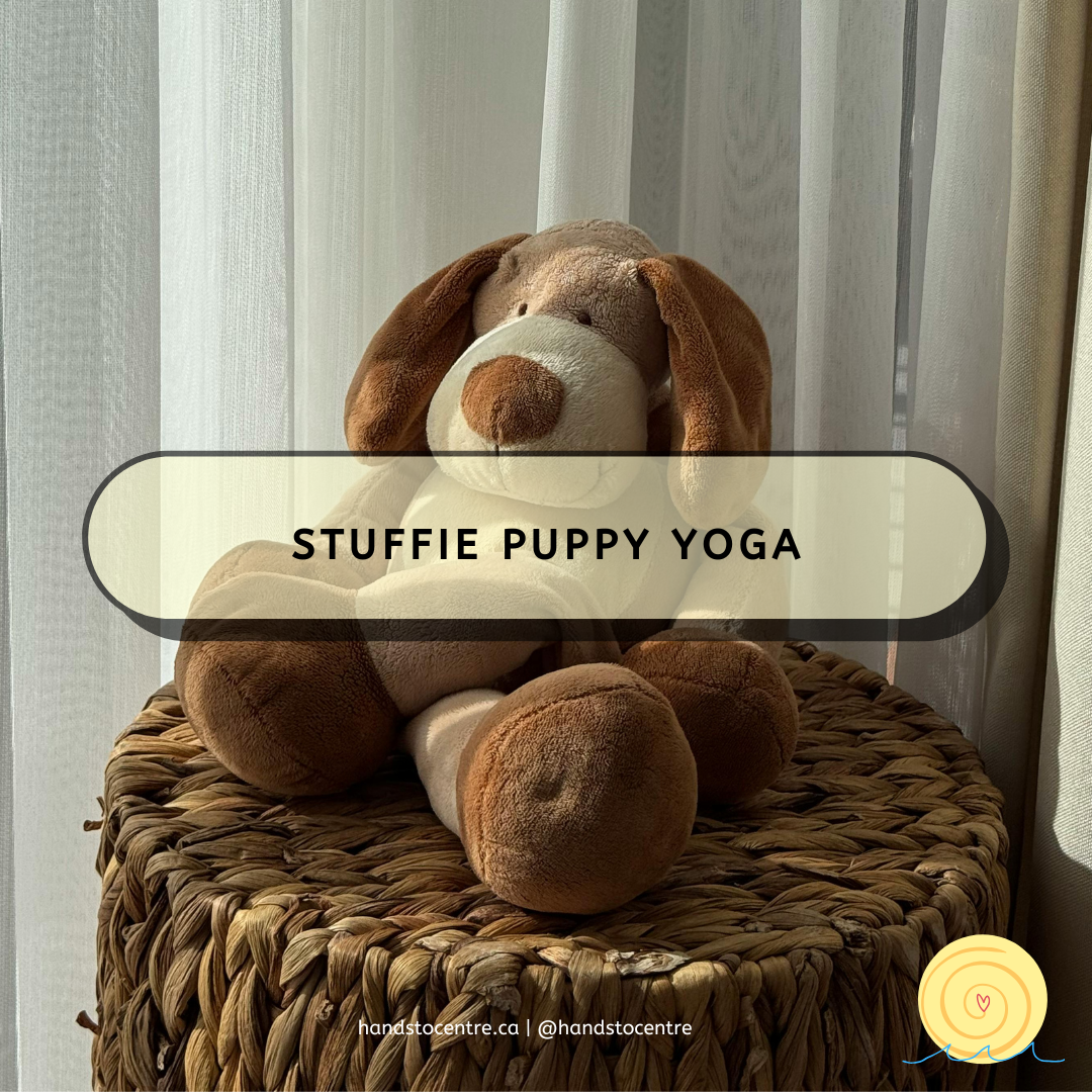 Stuffie Puppy Family Yoga
