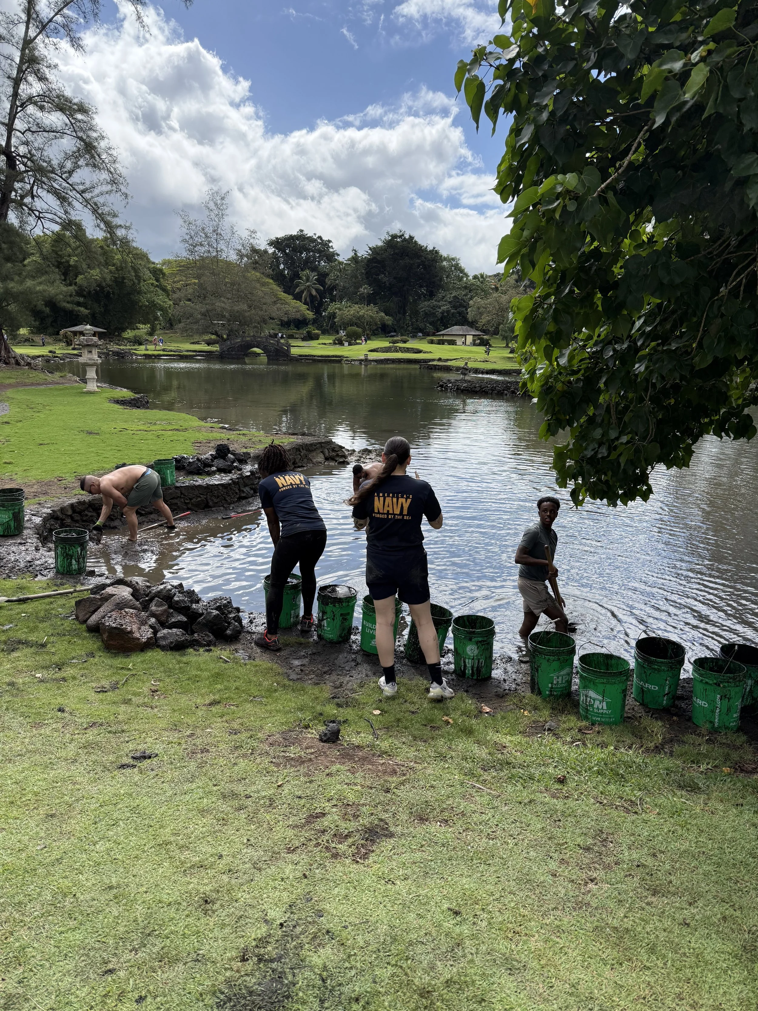 Volunteer Day with USN