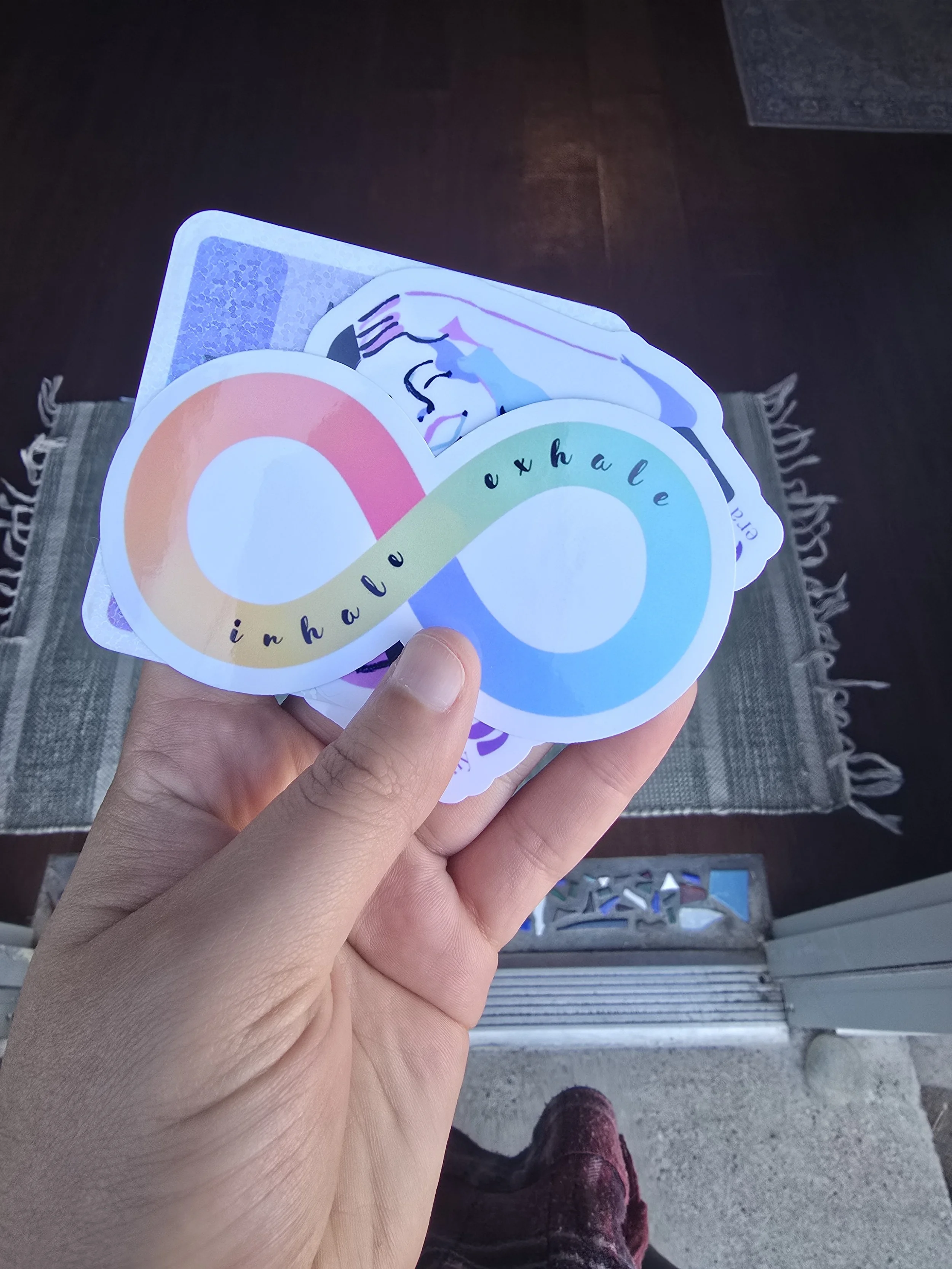 Infinity Breathing Sticker