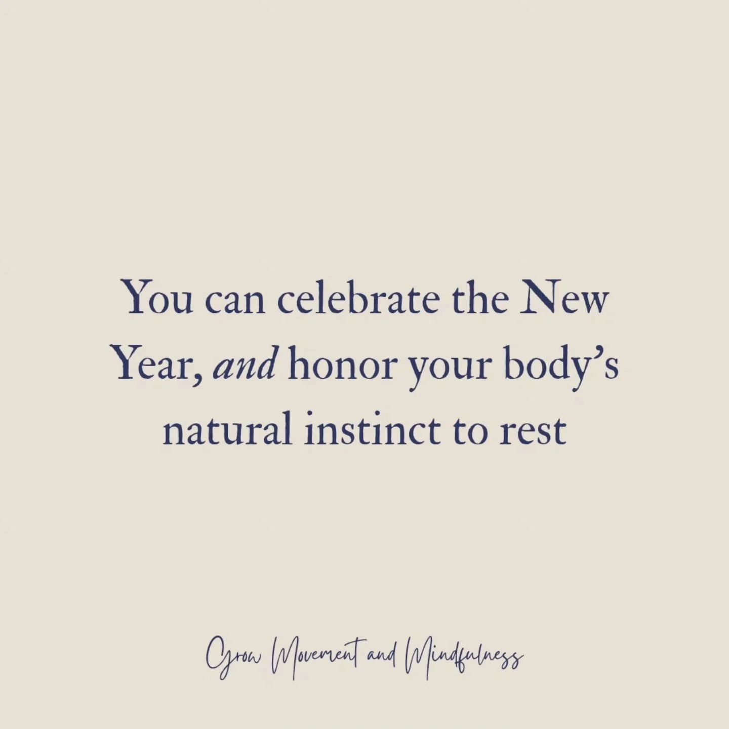 Celebrating the New Year doesn't have to be loud, or full of resolutions... and it doesnt have to happen on anyone's timeline but your own 🐌

I'll be really celebrating my new year in March, but these are a few gentler ways that I'm marking the turn