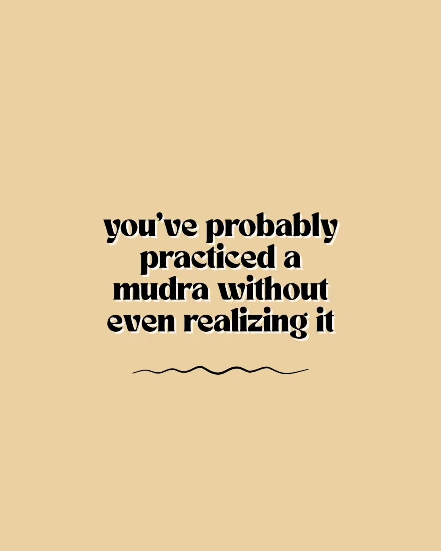 Mudras are small gestures with big meaning ✨️

For centuries, these hand and body positions have been used in yoga and meditation to help focus the mind, guide energy, and bring to light certain qualities within us! 

They can be deeply symbolic.
The