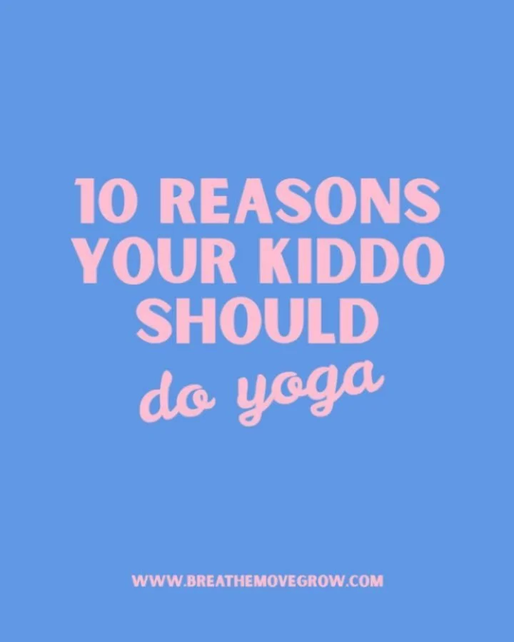 Kids&rsquo; yoga might look like games, animal poses, giggles, and a lot of wiggling&hellip; 

but underneath all that fun, something really meaningful is happening ✨️

🌬 They&rsquo;re learning how to breathe when things feel big.
🤸&zwj;♀️ How to l