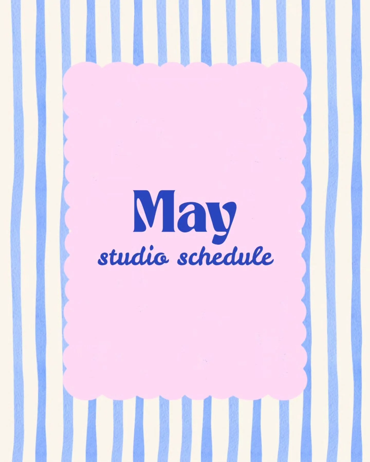 Hellooooo, May!

🌼 As we mosey into summer, our kids' classes change. This month, we'll wrap up Calm and Strong, and we'll have 3 drop-in style classes for our Minis and Littles.

Next month, and in July, we'll have 2 drop-ins for each age group, a 