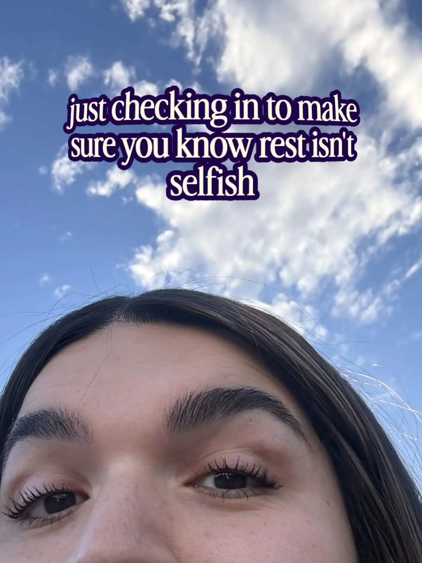 We're just checkin' in to make sure you're taking care of yourself this full moon weekend 👀 ✨️

Also, is this the eXacT right song for this post? Idk but it's Noah, so 🤷&zwj;♀️ 🫶