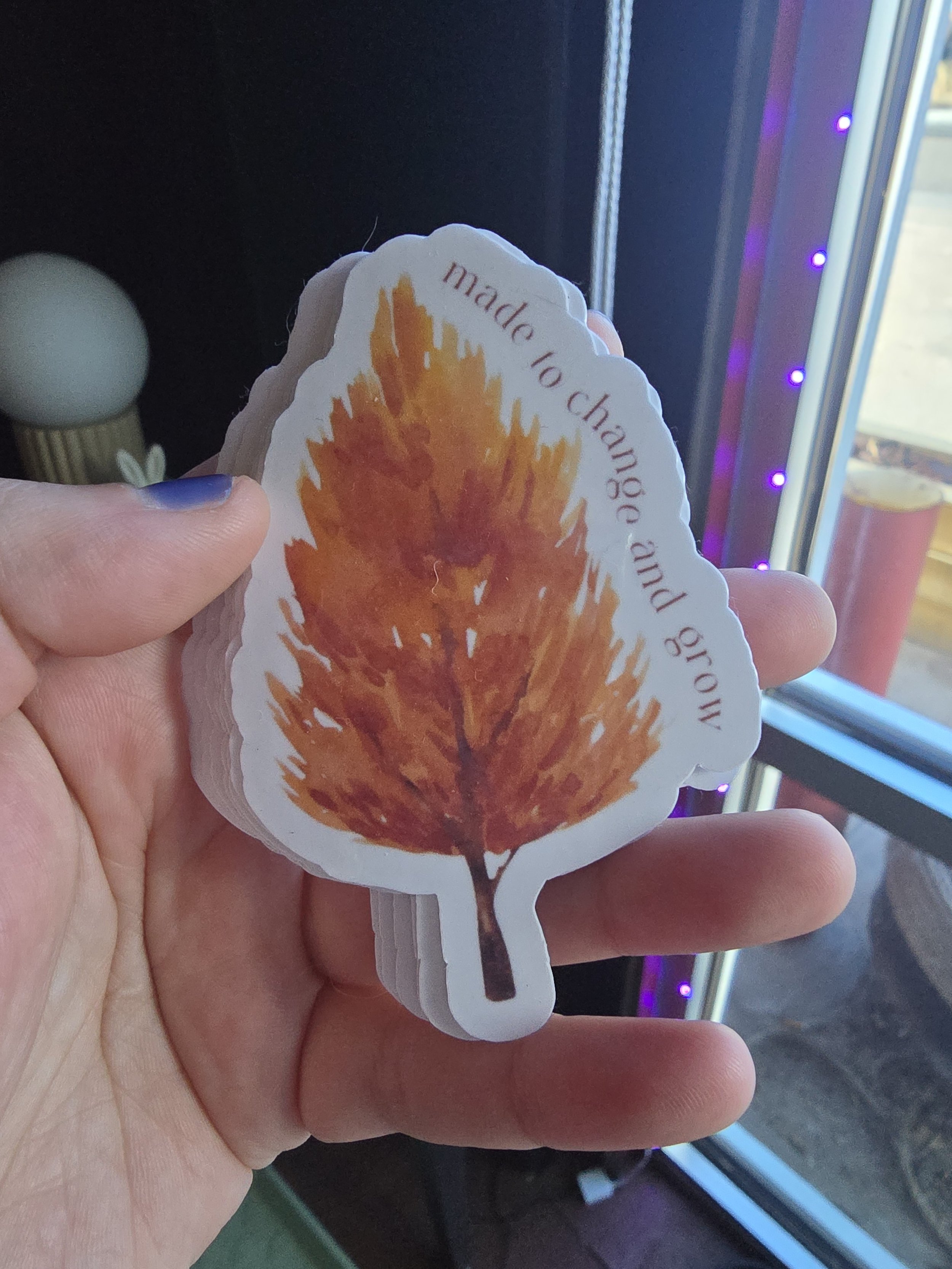 Autumn Tree Sticker