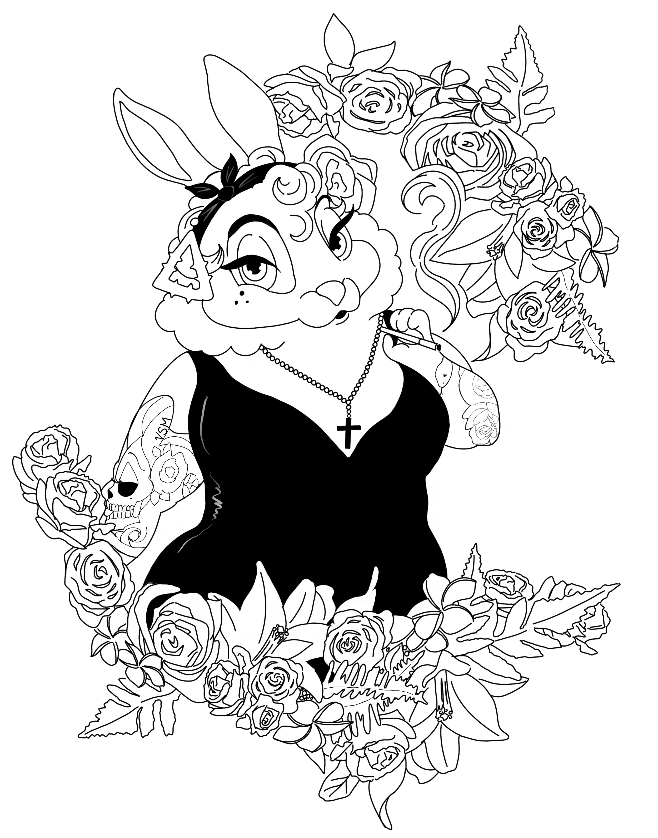 Bad Bunny T-Shirt Design
