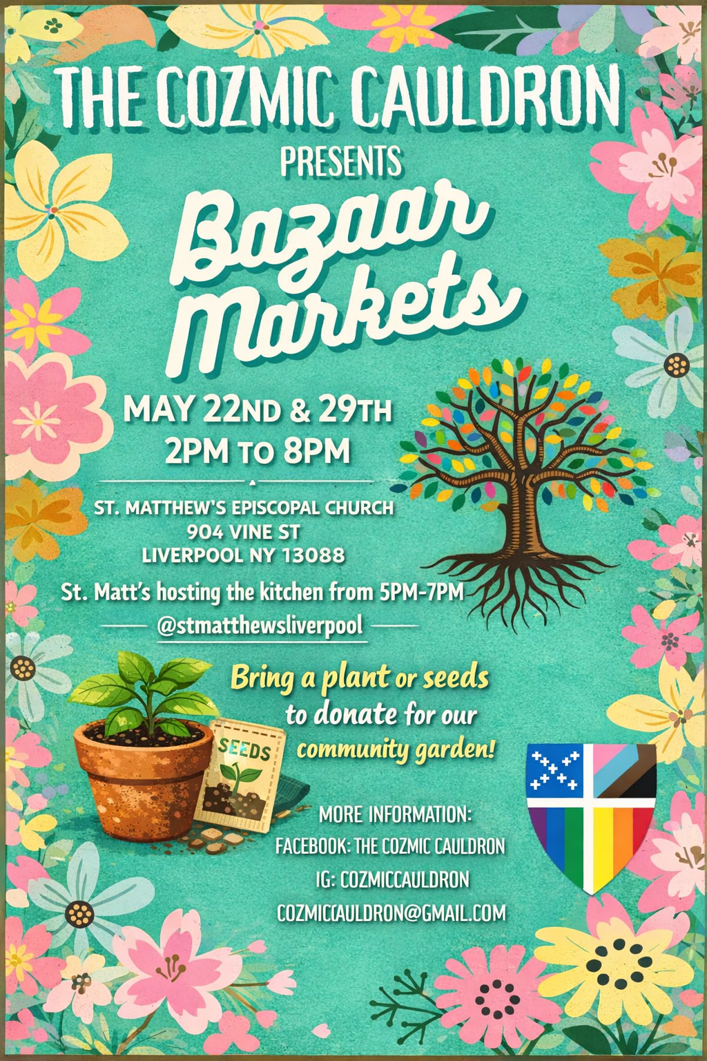 Cozmic Bazaar Give a plant Friday