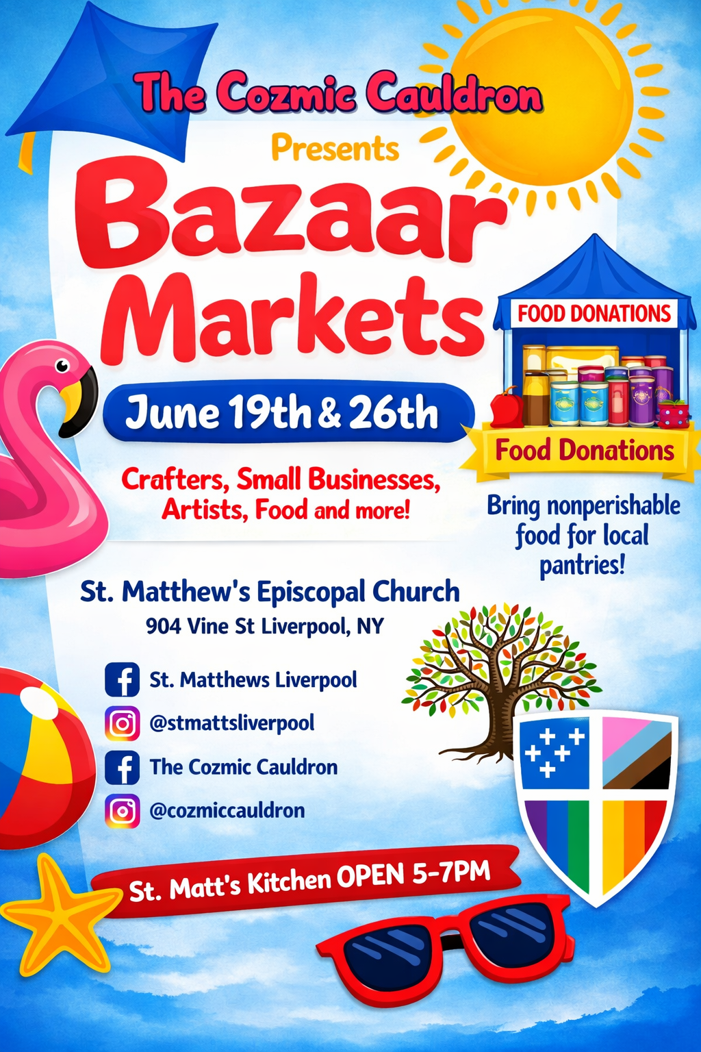 June Cozmic Bazaar 