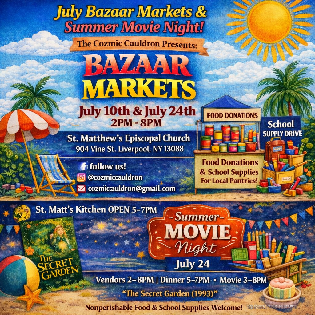 July Cozmic Bazaar 