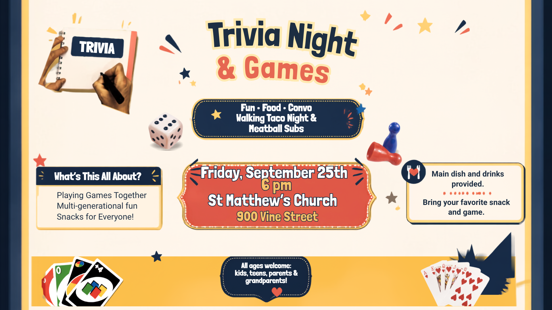 Trivia &amp; Game Night