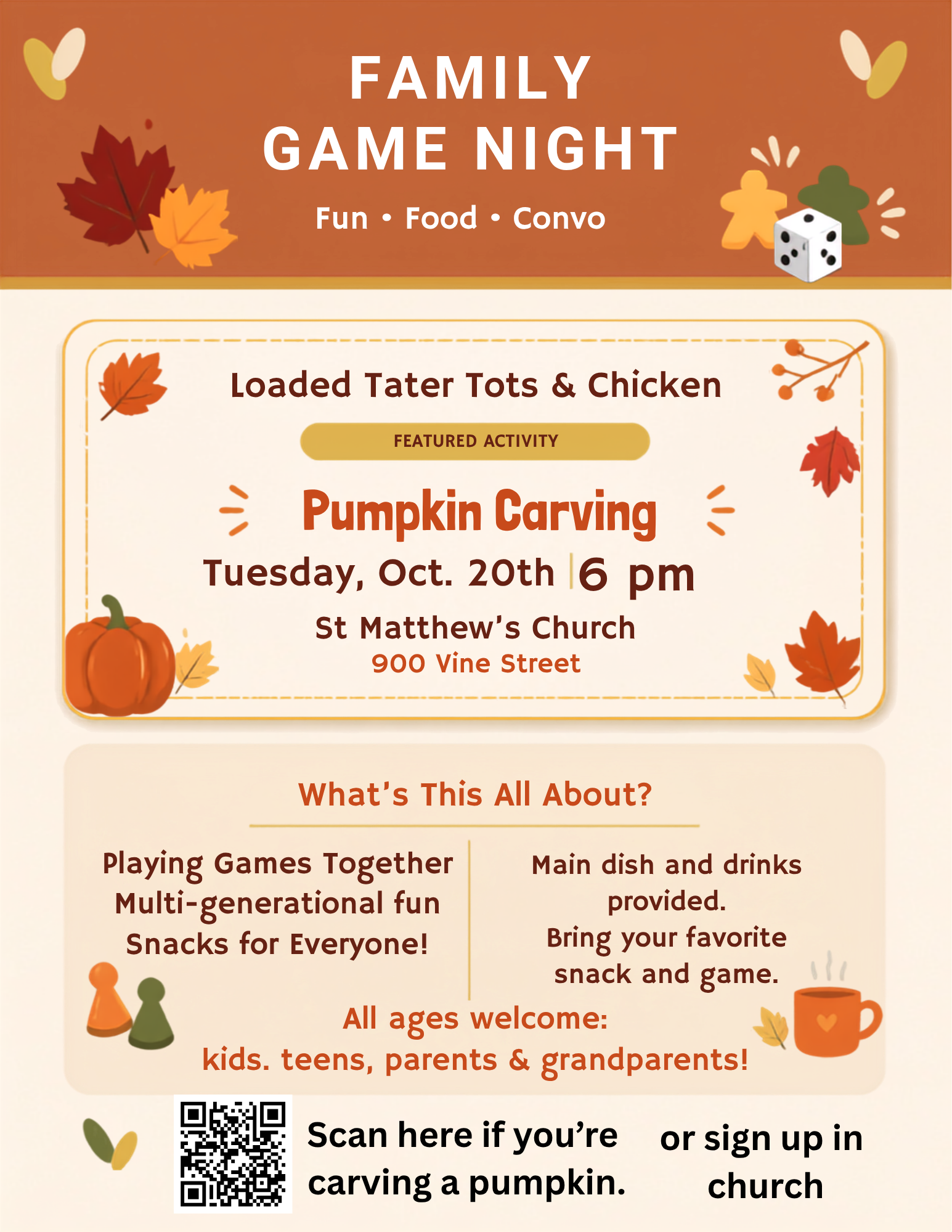 Family Game Night &amp; Pumpkin Carving 🎃