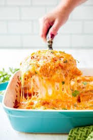 Cheese & Onion Enchiladas Casserole