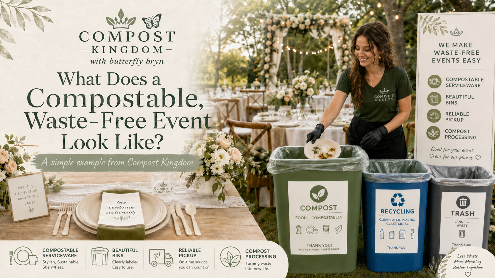 What Does a Compostable, Waste-Free Event Look Like?